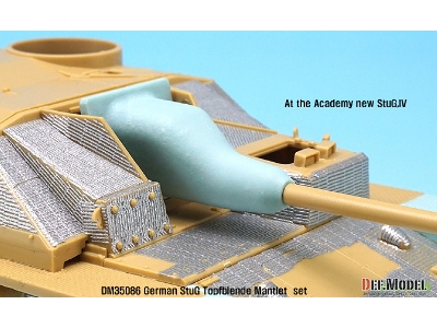 Wwii German Stug.Iii/Iv Cast Mantlet Set (For 1/35 Academy, Dragon, Tamiya Kit) - zdjęcie 6