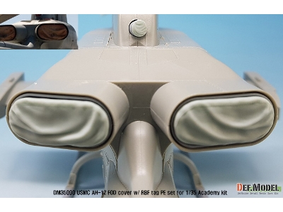 Usmc Ah-1z Fod Cover W/ Rbf Tag Pe Set (For 1/35 Ah-1z Academy Kit) - zdjęcie 4