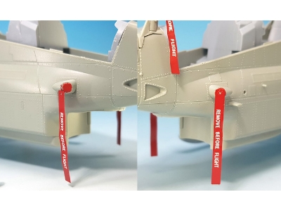 Usmc Ah-1z Fod Cover W/ Rbf Tag Pe Set (For 1/35 Ah-1z Academy Kit) - zdjęcie 12