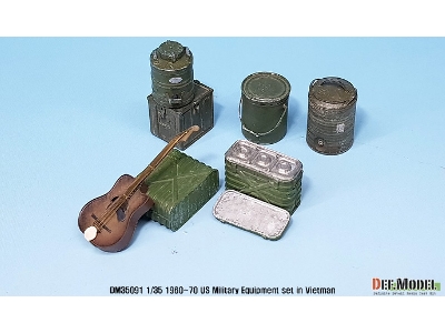 Us '60~70eraus Military Equipment Set (For 1/35 Tank/ Vehicles Kit) - zdjęcie 7