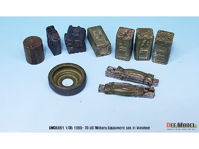 Us '60~70eraus Military Equipment Set (For 1/35 Tank/ Vehicles Kit) - zdjęcie 9