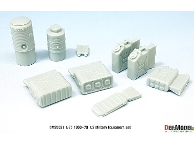 Us '60~70eraus Military Equipment Set (For 1/35 Tank/ Vehicles Kit) - zdjęcie 14