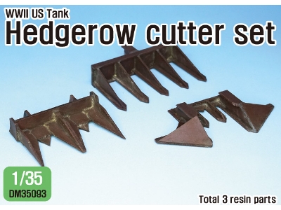 Wwii Us Tank Hedgerow Cutter Set ( For 1/35 Tamiya Kit) - zdjęcie 1