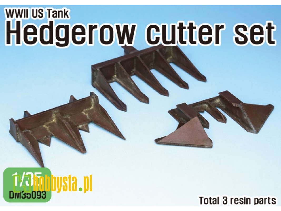 Wwii Us Tank Hedgerow Cutter Set ( For 1/35 Tamiya Kit) - zdjęcie 1 Wwii Us Tank Hedgerow Cutter Set ( For 1/35 Tamiya Kit) - zdjęcie 1