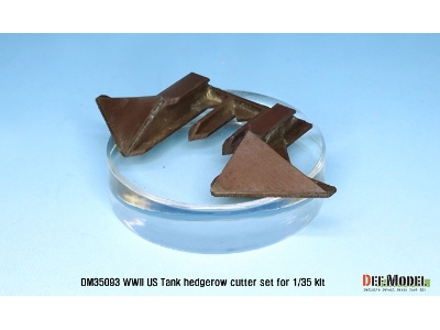 Wwii Us Tank Hedgerow Cutter Set ( For 1/35 Tamiya Kit) - zdjęcie 4