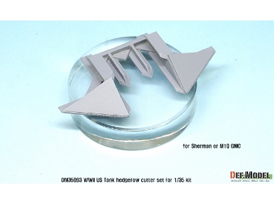 Wwii Us Tank Hedgerow Cutter Set ( For 1/35 Tamiya Kit) - zdjęcie 5