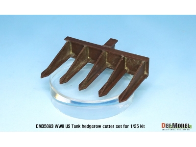 Wwii Us Tank Hedgerow Cutter Set ( For 1/35 Tamiya Kit) - zdjęcie 6
