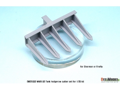 Wwii Us Tank Hedgerow Cutter Set ( For 1/35 Tamiya Kit) - zdjęcie 7