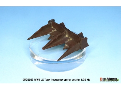 Wwii Us Tank Hedgerow Cutter Set ( For 1/35 Tamiya Kit) - zdjęcie 8