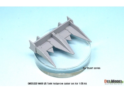 Wwii Us Tank Hedgerow Cutter Set ( For 1/35 Tamiya Kit) - zdjęcie 9