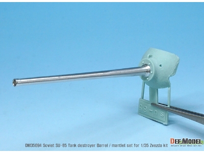 Soviet Su-85 Tank Destroyer Barrel / Mantlet Set ( For 1/35 Zvezda Kit) - zdjęcie 3