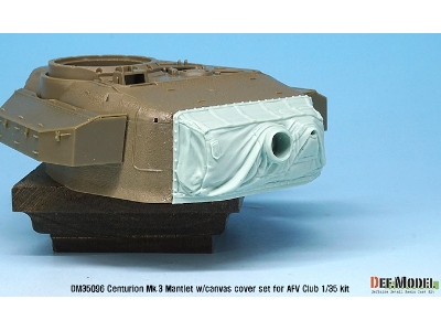 Centurion Mk.3 Mantlet W/Canvas Cover Set (For Afv Club 1/35) - zdjęcie 5