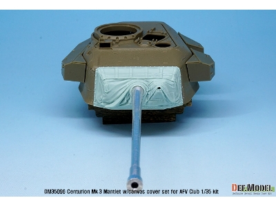 Centurion Mk.3 Mantlet W/Canvas Cover Set (For Afv Club 1/35) - zdjęcie 8