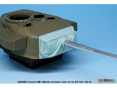 Centurion Mk.3 Mantlet W/Canvas Cover Set (For Afv Club 1/35) - zdjęcie 9