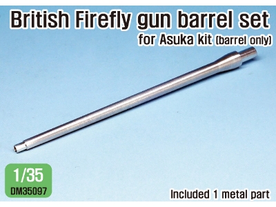 British Sherman Firefly Metal Barrel (Except Muzzle Brake) (For Asuka 1/35) - zdjęcie 1