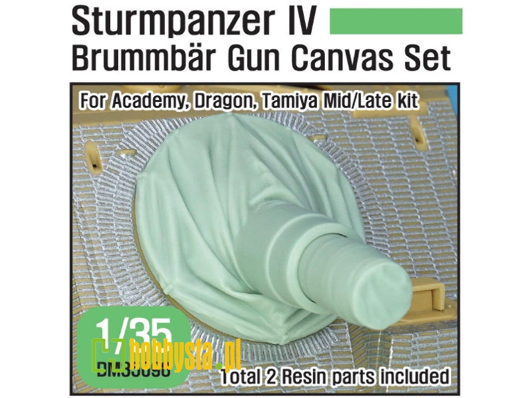 German Sturmpanzer Iv Brummbar Mid/Late Main Gun Canvas Cover Set - zdjęcie 1 German Sturmpanzer Iv Brummbar Mid/Late Main Gun Canvas Cover Set - zdjęcie 1