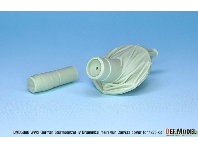 German Sturmpanzer Iv Brummbar Mid/Late Main Gun Canvas Cover Set - zdjęcie 2