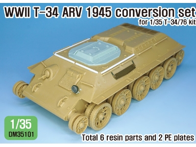 Wwii Soviet T-34 Arv 1945 Coversion Set ( For 1/35 T-34 Kit) - zdjęcie 1