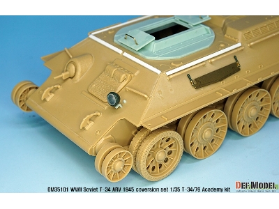 Wwii Soviet T-34 Arv 1945 Coversion Set ( For 1/35 T-34 Kit) - zdjęcie 5