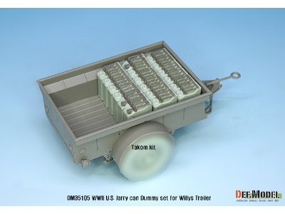 Ww2 Us Jeery Can Dummy Set (For Jeep Trailer Kit 1/35) - zdjęcie 6
