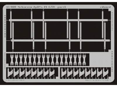  Schurzen JgdPz. IV L/70 1/35 - Italeri - blaszki - zdjęcie 4