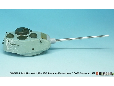 T-34/85 Fac No.112 Mod.1945 Turret Set (For Academy T-34/85 Factory No.112) - zdjęcie 4
