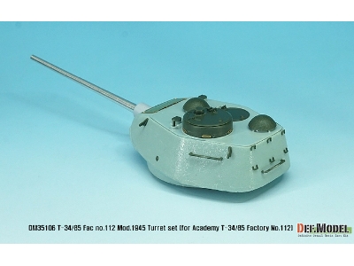 T-34/85 Fac No.112 Mod.1945 Turret Set (For Academy T-34/85 Factory No.112) - zdjęcie 6