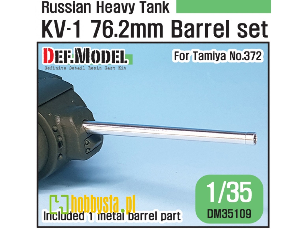 Wwii Soviet Kv-1 Barrel Set (For Tamiya No.372 Kit) - zdjęcie 1