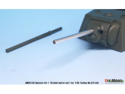 Wwii Soviet Kv-1 Barrel Set (For Tamiya No.372 Kit) - zdjęcie 6