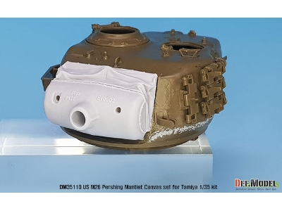 Us M26 Pershing Canvas Covered Mantlet Set - Early Type - zdjęcie 2