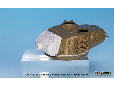 Us M26 Pershing Canvas Covered Mantlet Set - Early Type - zdjęcie 5