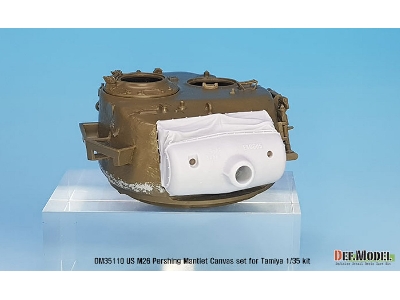 Us M26 Pershing Canvas Covered Mantlet Set - Early Type - zdjęcie 6