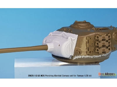Us M26 Pershing Canvas Covered Mantlet Set - Early Type - zdjęcie 7