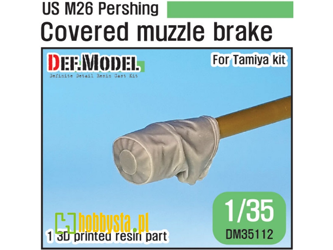 Us M26 Pershing Muzzle Brake With Canvas Cover - zdjęcie 1 Us M26 Pershing Muzzle Brake With Canvas Cover - zdjęcie 1