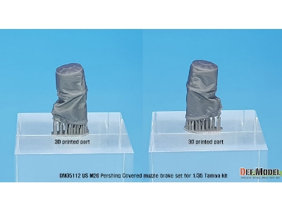 Us M26 Pershing Muzzle Brake With Canvas Cover - zdjęcie 2