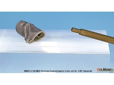 Us M26 Pershing Muzzle Brake With Canvas Cover - zdjęcie 3
