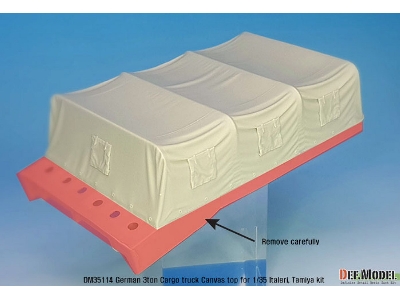 German 3ton Cargo Truck Canvas Top - zdjęcie 2
