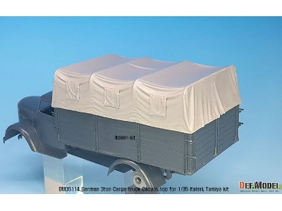 German 3ton Cargo Truck Canvas Top - zdjęcie 6