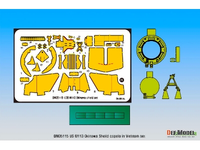 Us M113 Okinawa Shield Cupola Set - zdjęcie 2