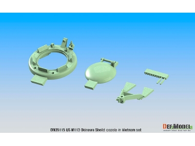 Us M113 Okinawa Shield Cupola Set - zdjęcie 3