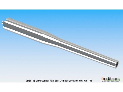 Wwii German Pz.Iii 5cm L/ 42 Barrel - zdjęcie 2