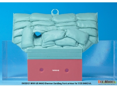 Wwii Us M4a2/A3 Sherman Sandbag 47&#186; Front Armour - zdjęcie 3
