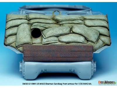 Wwii Us M4a2/A3 Sherman Sandbag 47&#186; Front Armour - zdjęcie 5