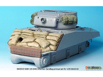 Wwii Us M4a2/A3 Sherman Sandbag 47&#186; Front Armour - zdjęcie 8