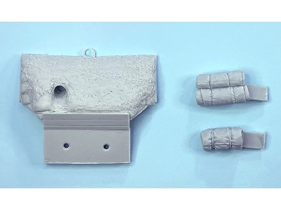 Wwii Us M4a2/A3 Sherman Concrete 47&#186; Front Armour (For 1/35 M4a2/A3 Kit) - zdjęcie 2