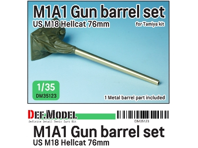 Wwii Us M18 Td M1a1 Gun Barrel - zdjęcie 1
