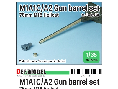 Wwii Us M18 Td M1a1c/A2 Gun Barrel - zdjęcie 1
