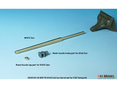 Wwii Us M18 Td M1a1c/A2 Gun Barrel - zdjęcie 4
