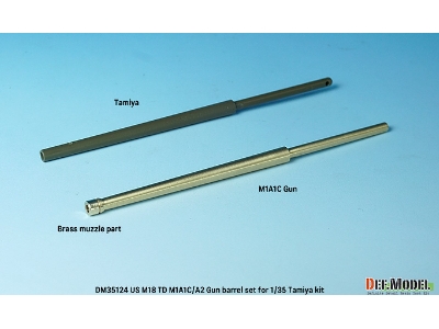 Wwii Us M18 Td M1a1c/A2 Gun Barrel - zdjęcie 5
