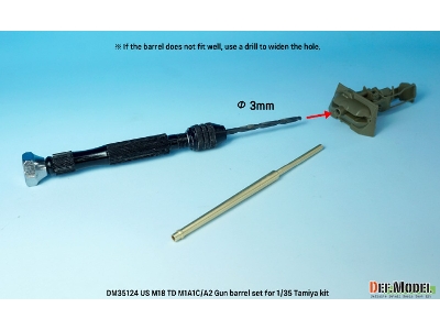 Wwii Us M18 Td M1a1c/A2 Gun Barrel - zdjęcie 13